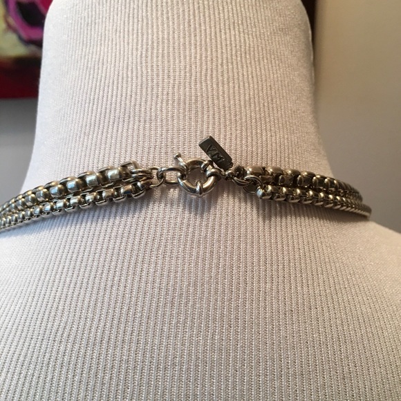 SOLD Free People silver necklace turquoise - Picture 6 of 8